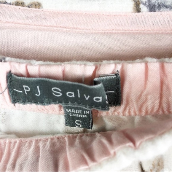 P. J. Savage Cats Classic Flannel Pajama Set S - Picture 5 of 7